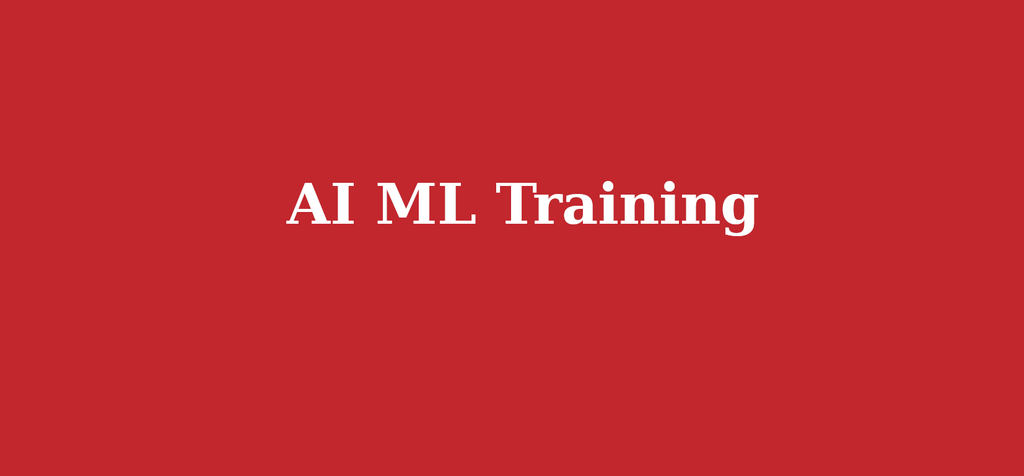 AI ML Training