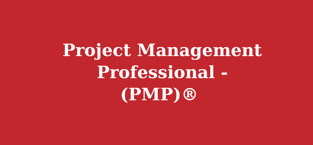 Project Management Professional - (PMP)®